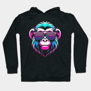 Synthwave monkey Hoodie